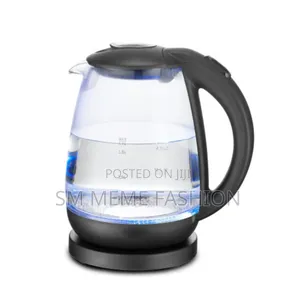 Jaipan Electric Kettle (Are-015) Glass Stainless Still Cordless