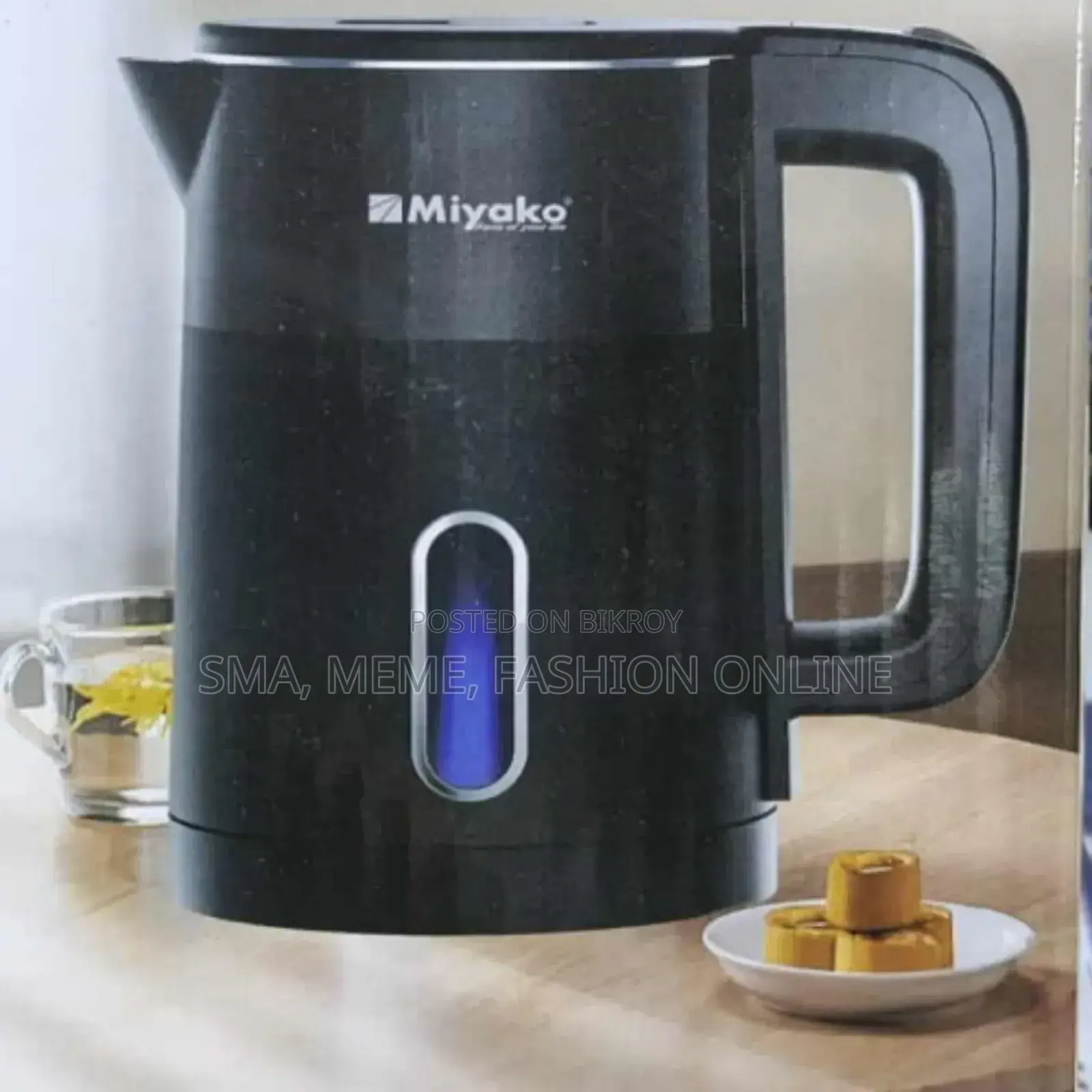 Miyako Electric Cordless Kettle, Model MJK-101 (1 Litre)