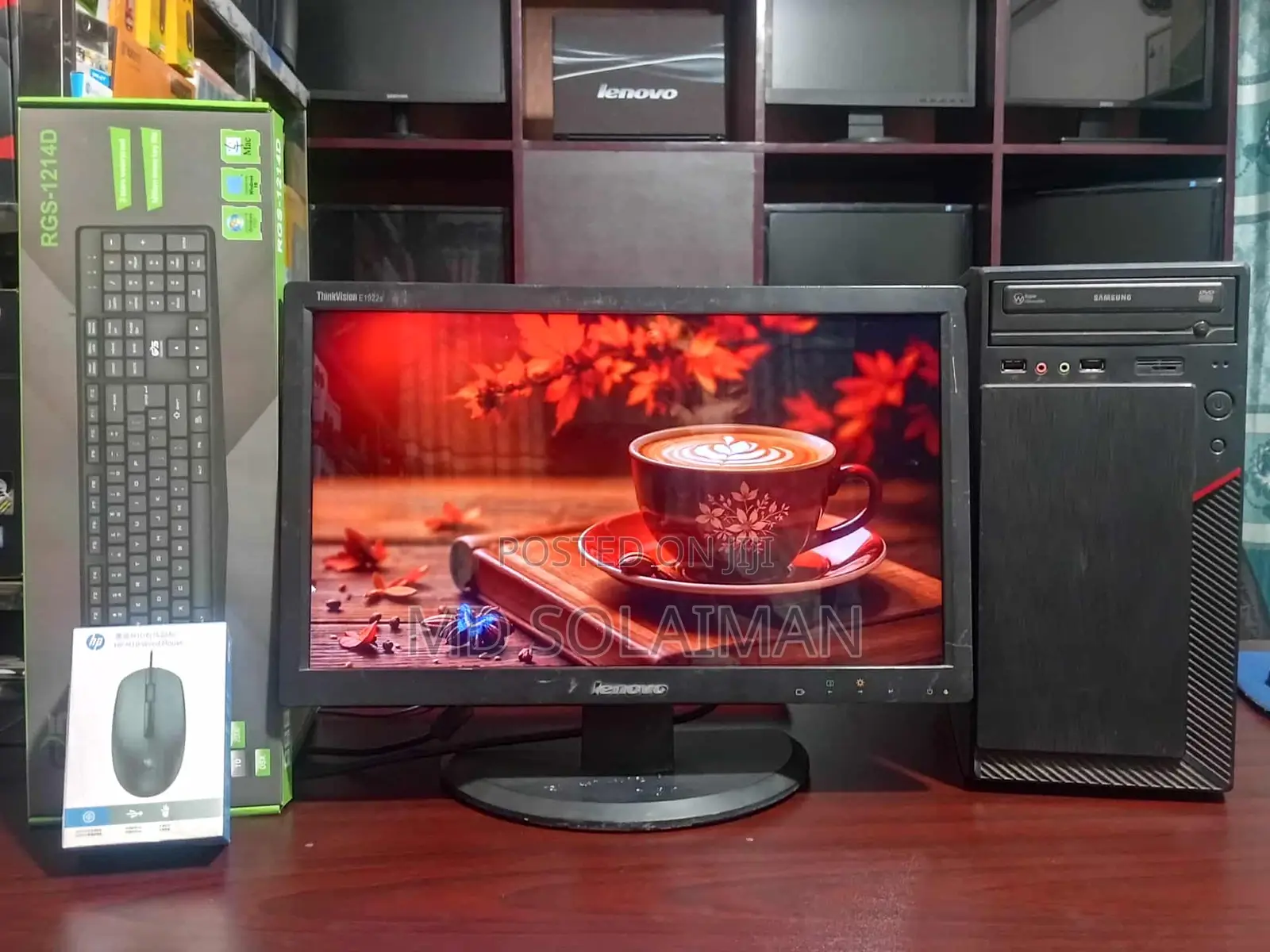 Desktop Computer 4GB Intel Core I3 SSD 128GB