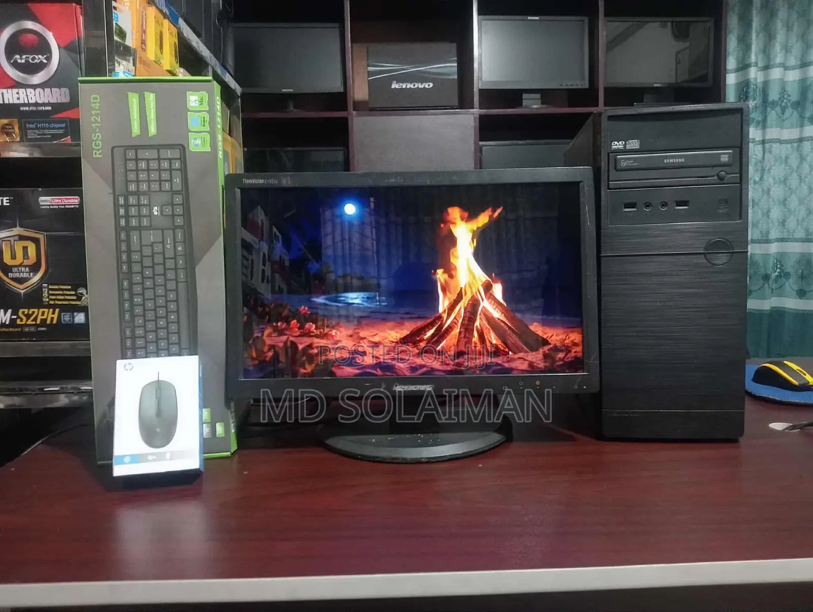 Desktop Computer 4GB Intel Core I3 SSD 128GB