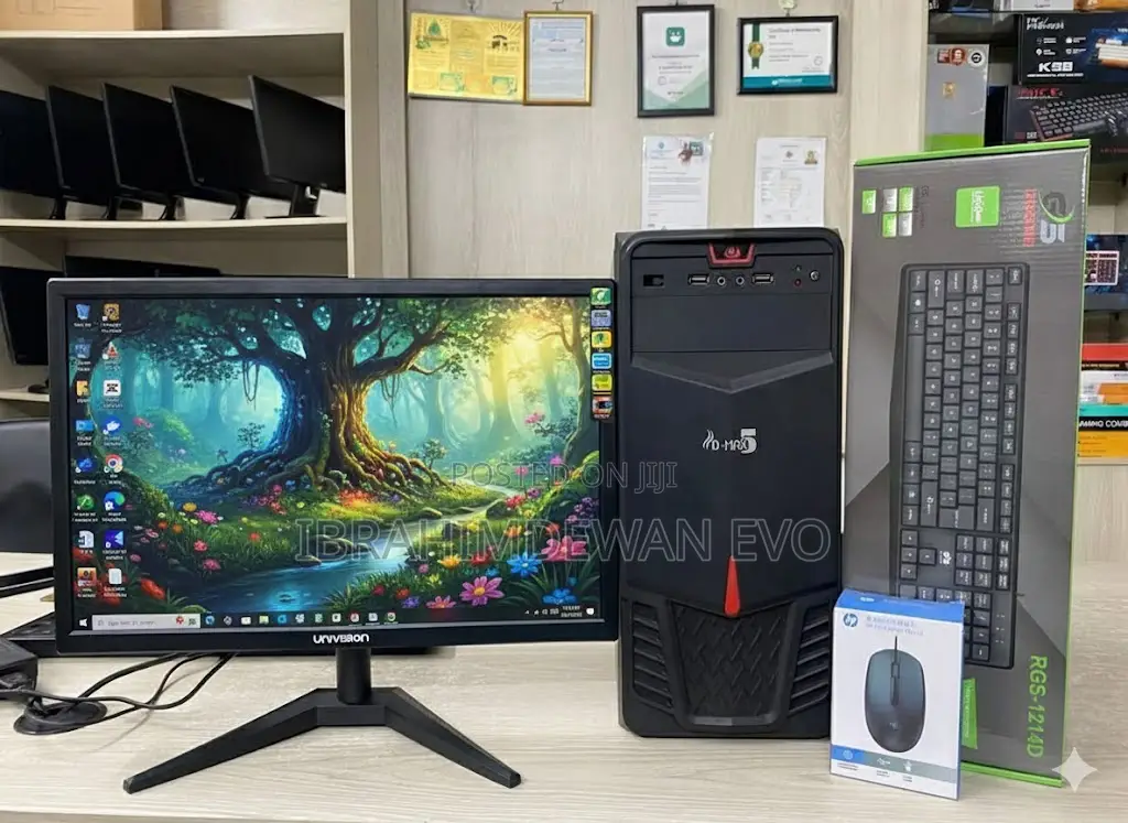 Desktop Computer Asus 4GB Intel Core I3 SSD 128GB