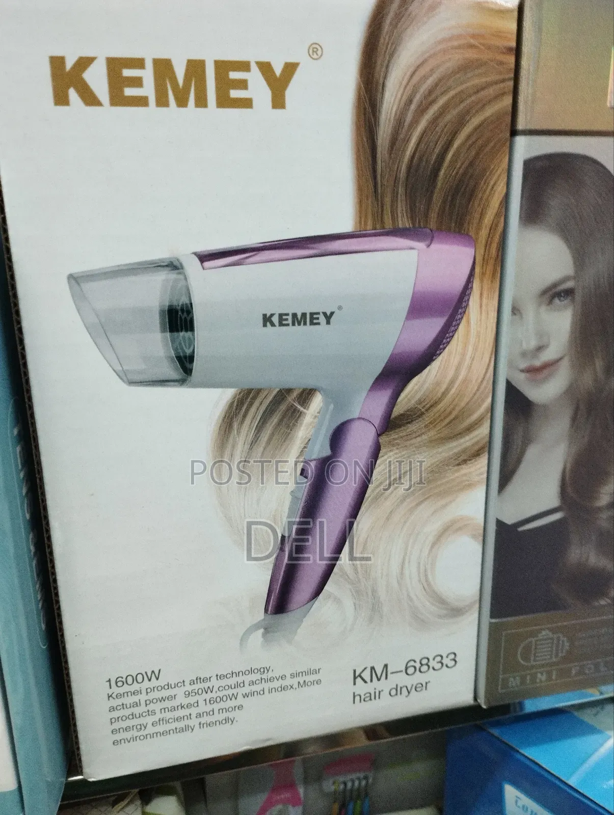 Kemei Km-6833 Foldable Hair Dryer