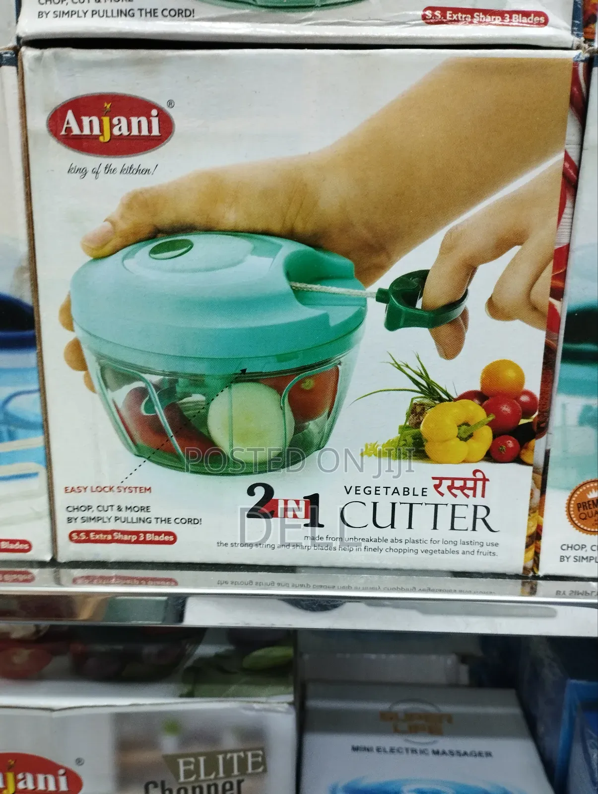 Anjani 2-in-1 Vegetable Cutter
