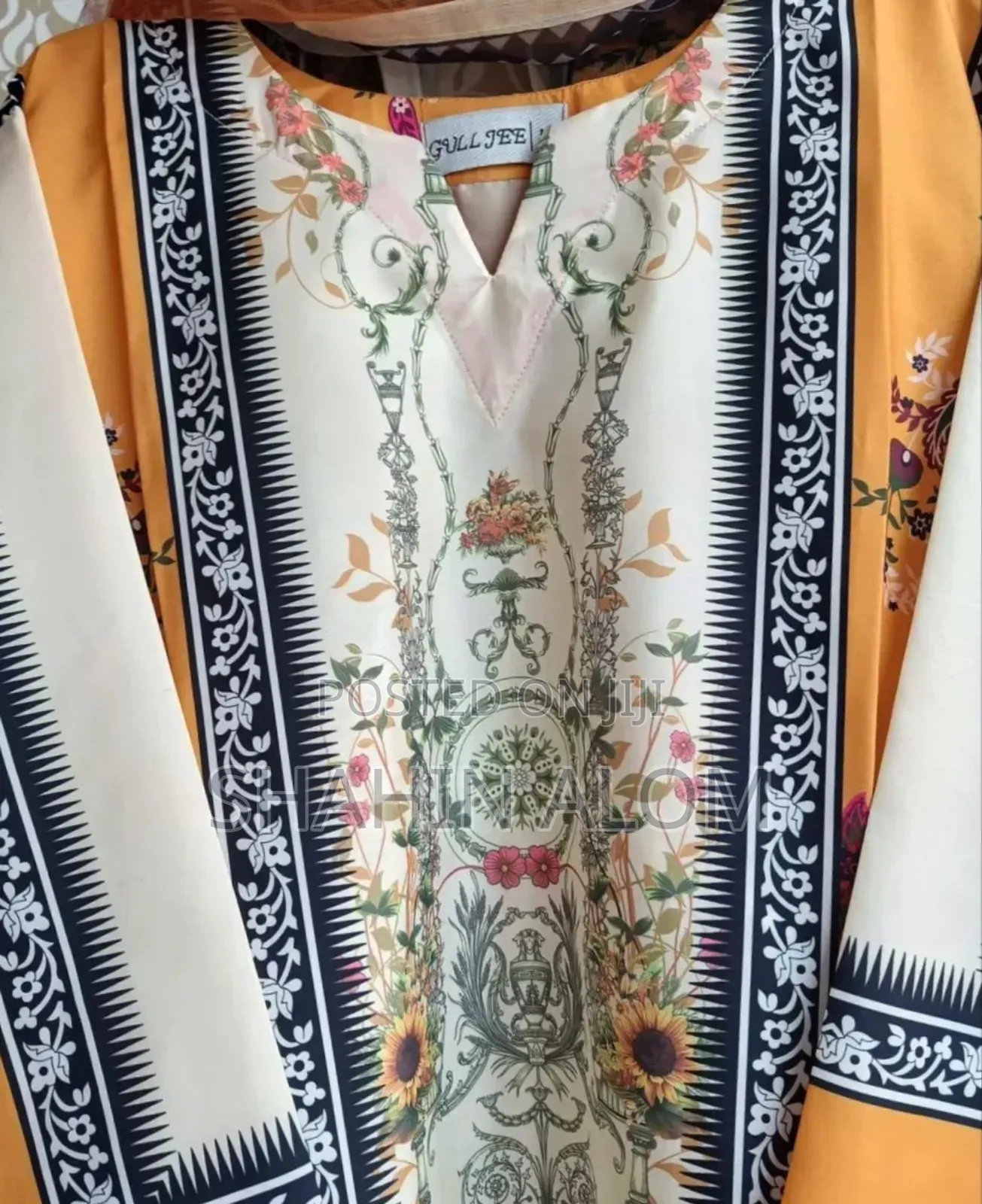 Ready Made Pure Dubai Silk Digital Print Three Piece