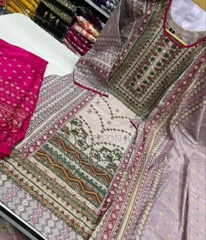 রেডিমেড কটন বুটিক থ্রি পিস