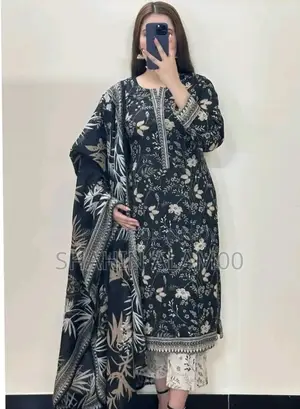 নিউ ড্রেস প্রিন্টেড থ্রি-পিস