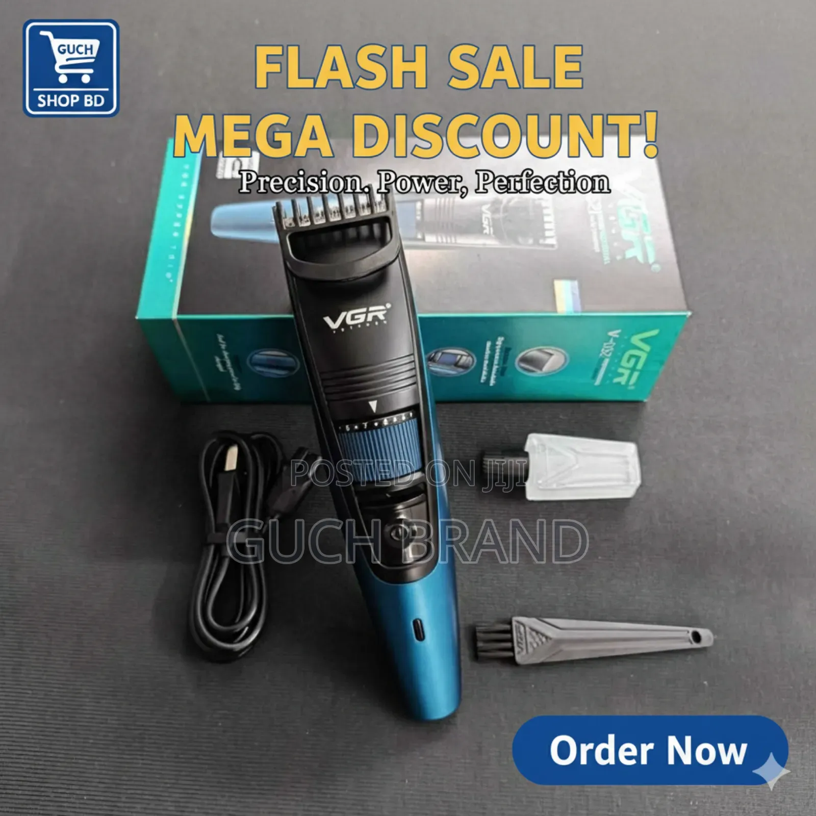 VGR v-052 কর্ডলেস ট্রিমার (৯০ মিনিট রান টাইম)