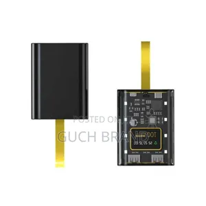 Diy 18650 ব্যাটারি পাওয়ার ব্যাংক কেস (ট্রান্সপারেন্ট)