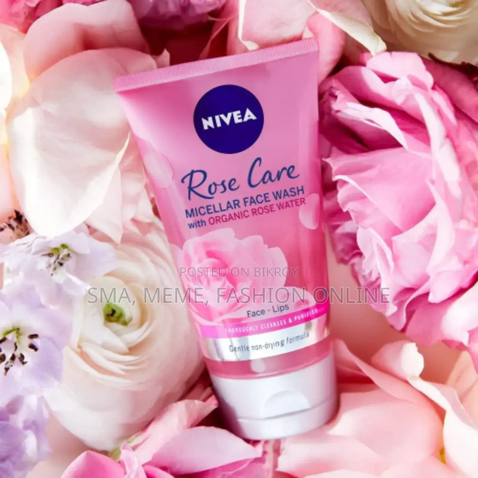 Nivea Micellair Rose Micellar Water Face Wash Gel (150ml)