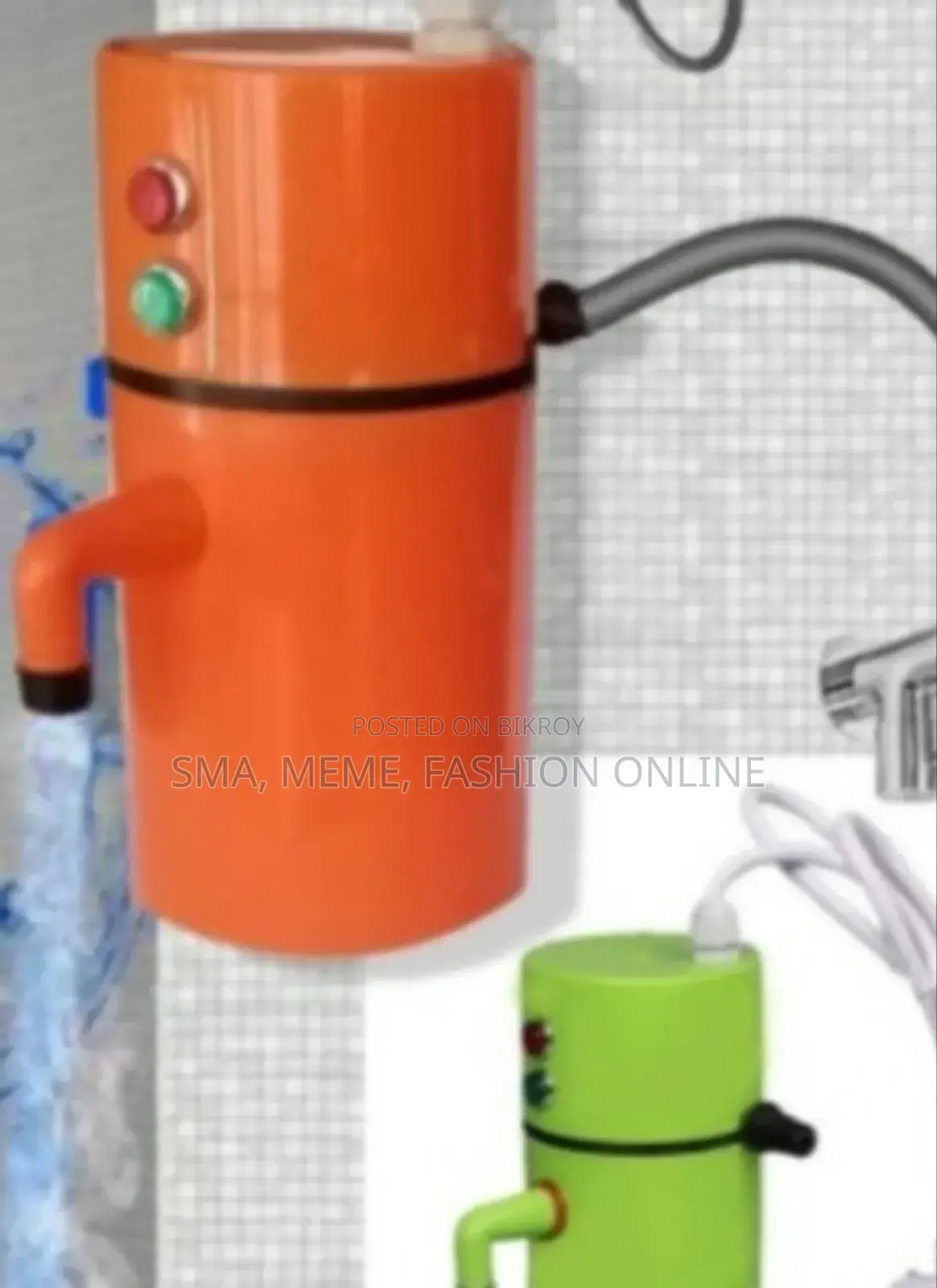 H-tec Portable Geyser Description