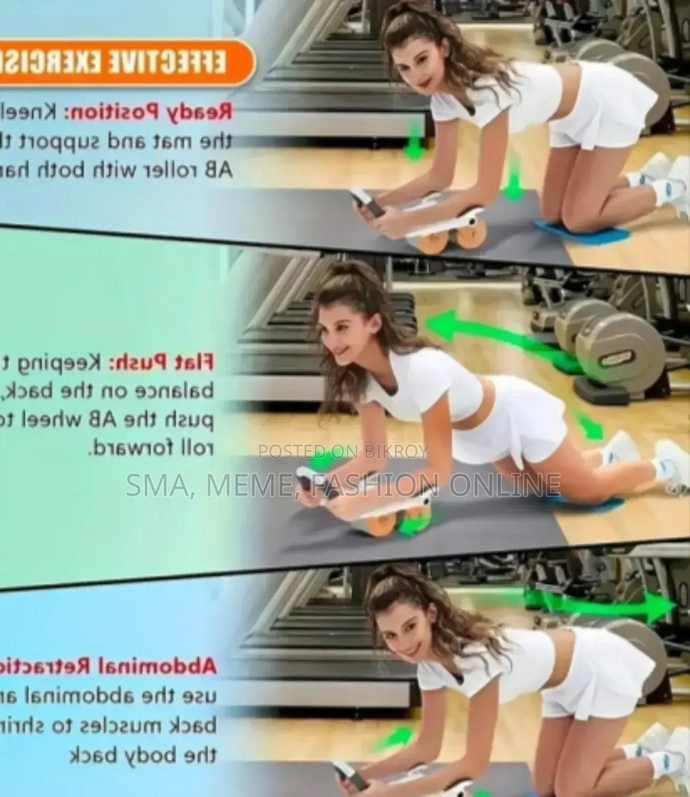 Automatic Rebound Healthy Abdomen Wheel