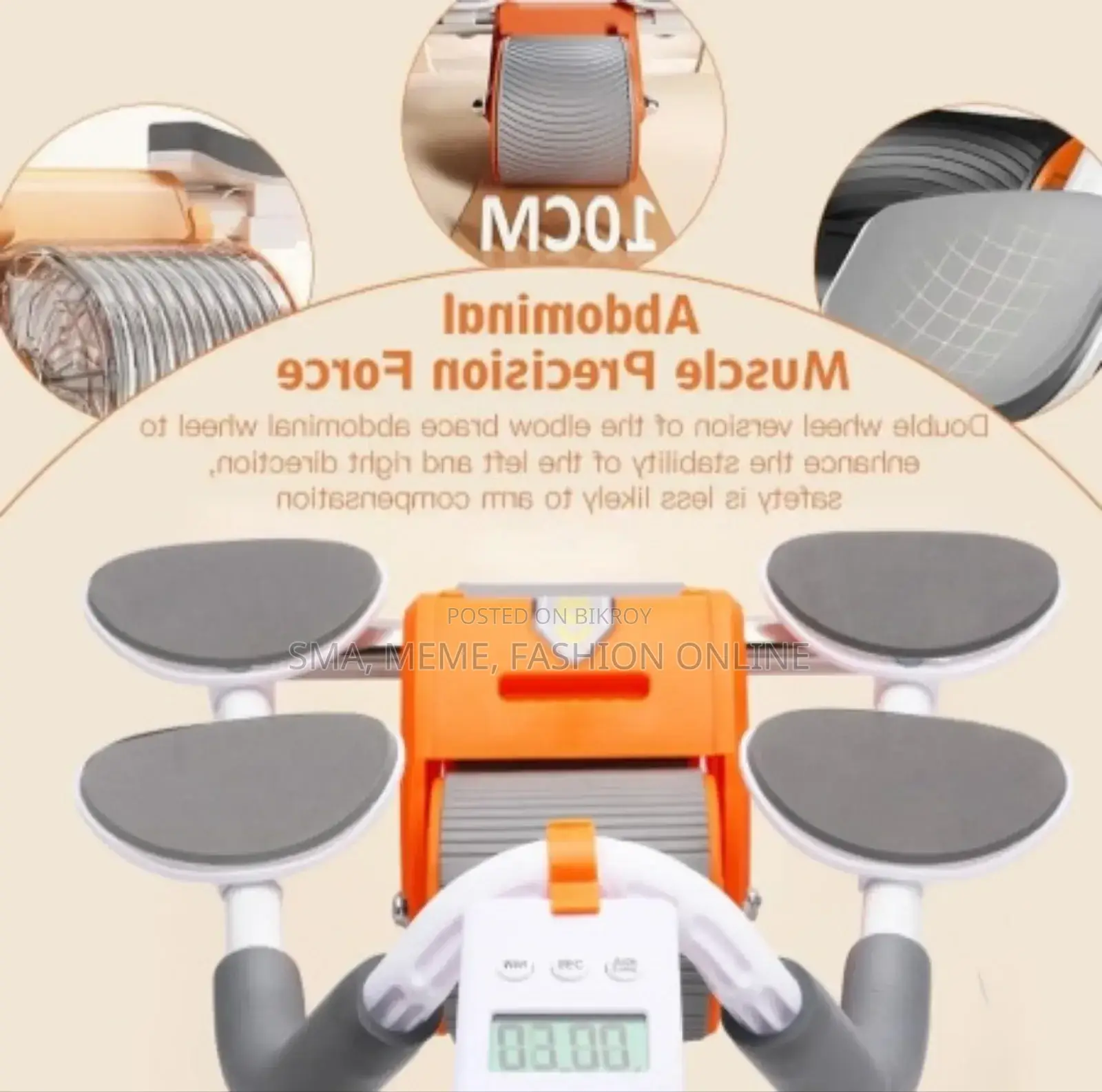 Automatic Rebound Healthy Abdomen Wheel
