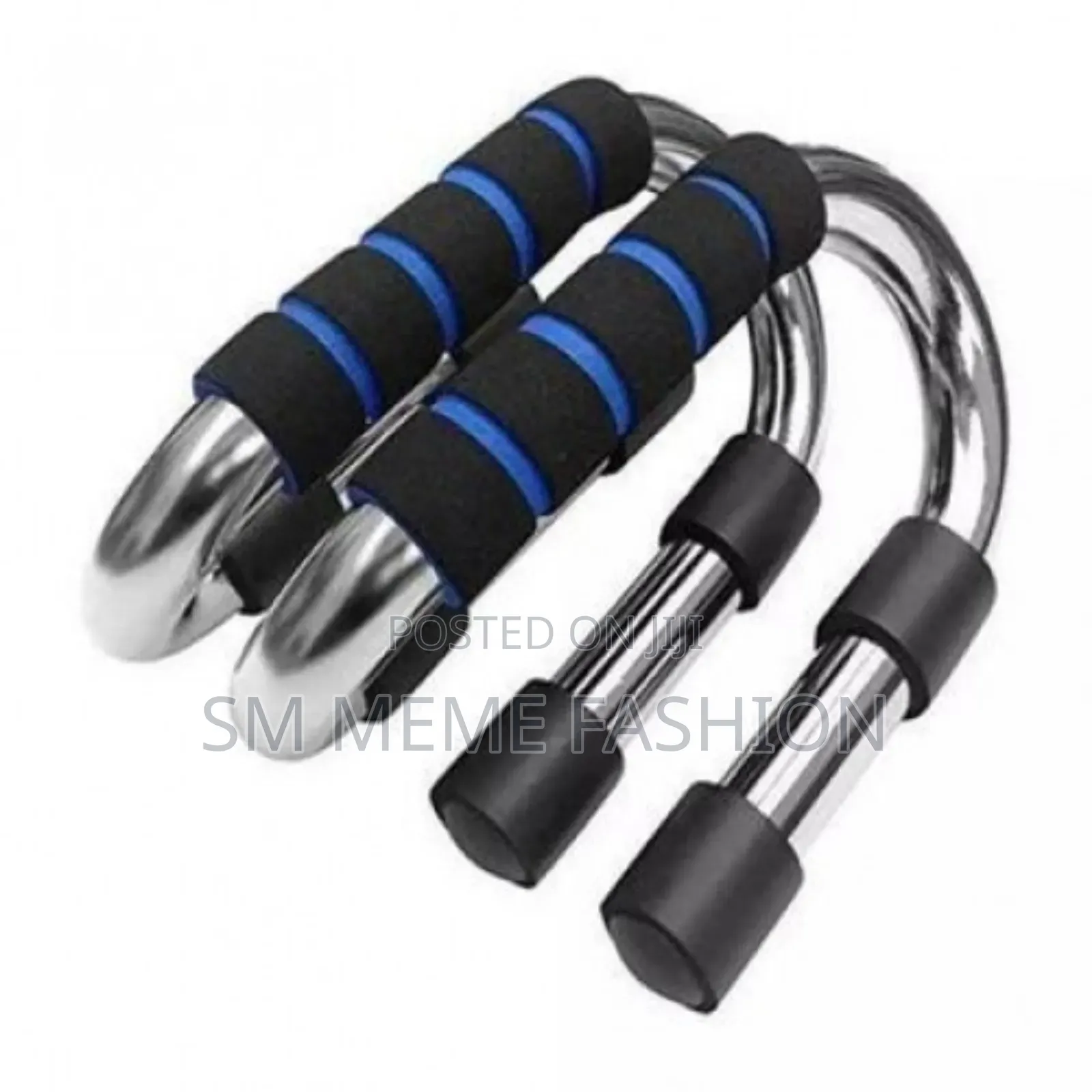 2 Pes Push Up Bars Silver