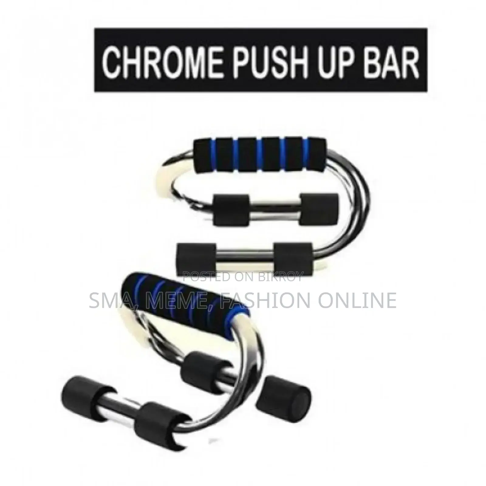 2 Pes Push Up Bars Silver