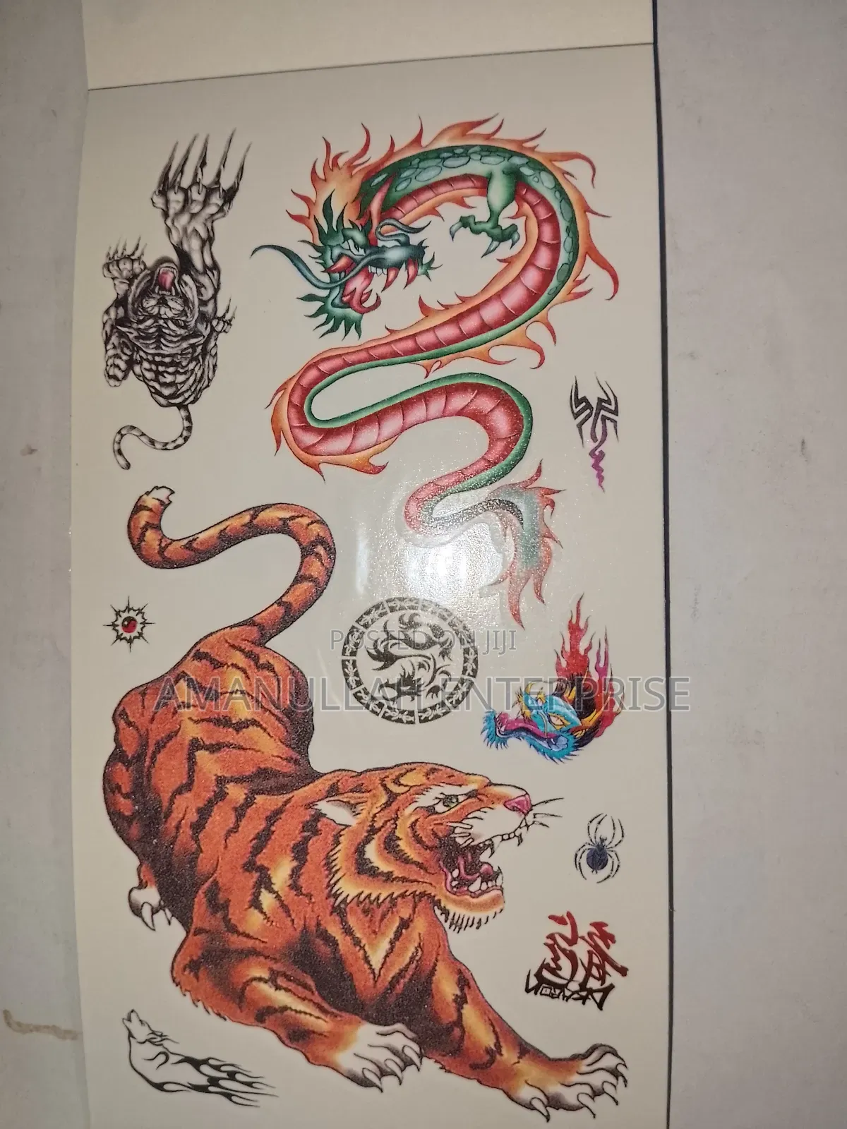 Temporary Tattoos Book "280 Tattoos Special Design"