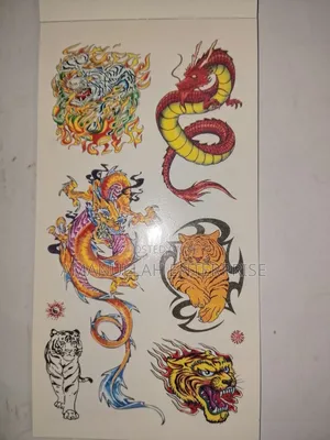 Temporary Tattoos Book "280 Tattoos Special Design"