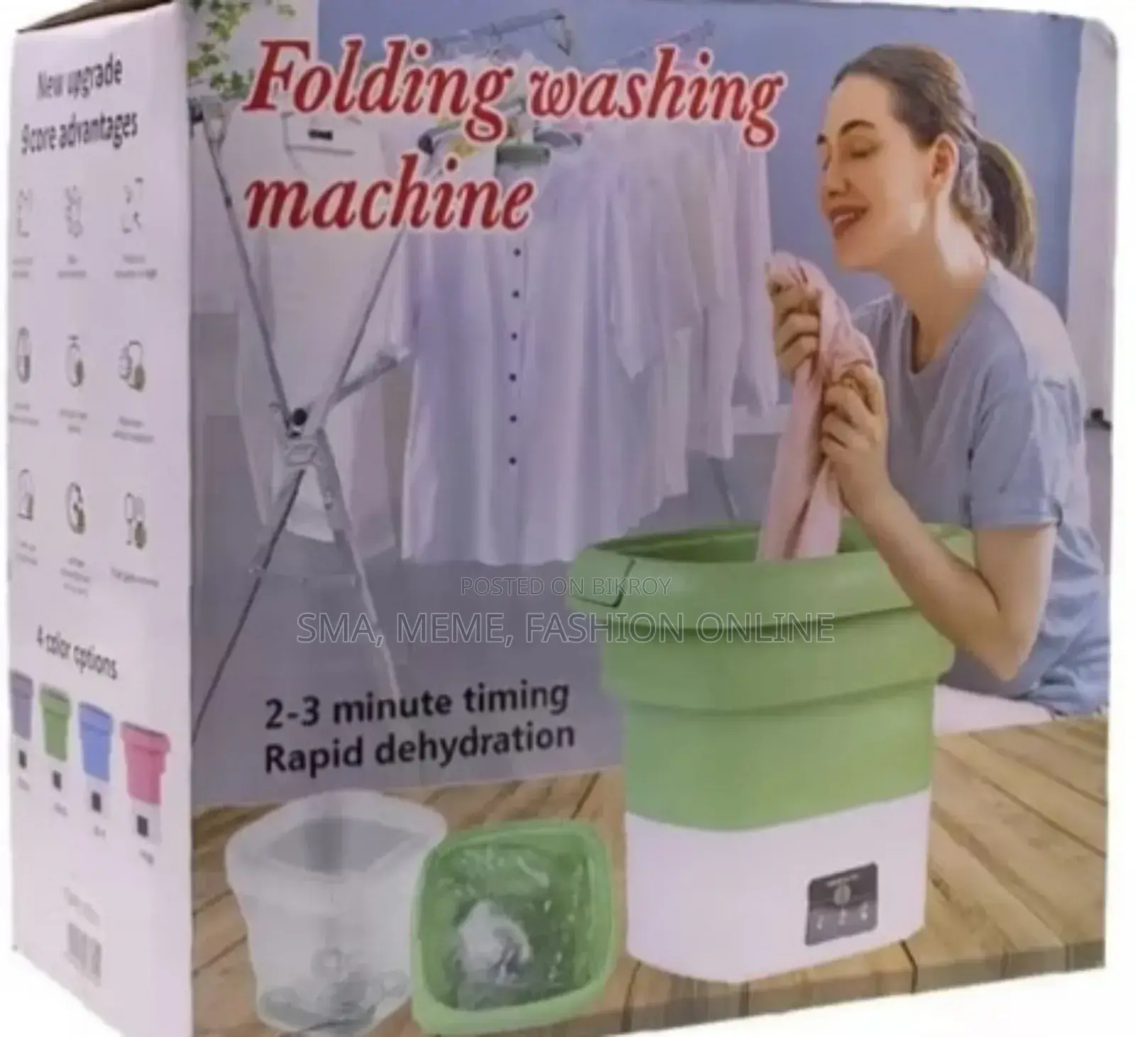 Mini Portable Folding Washing Machine