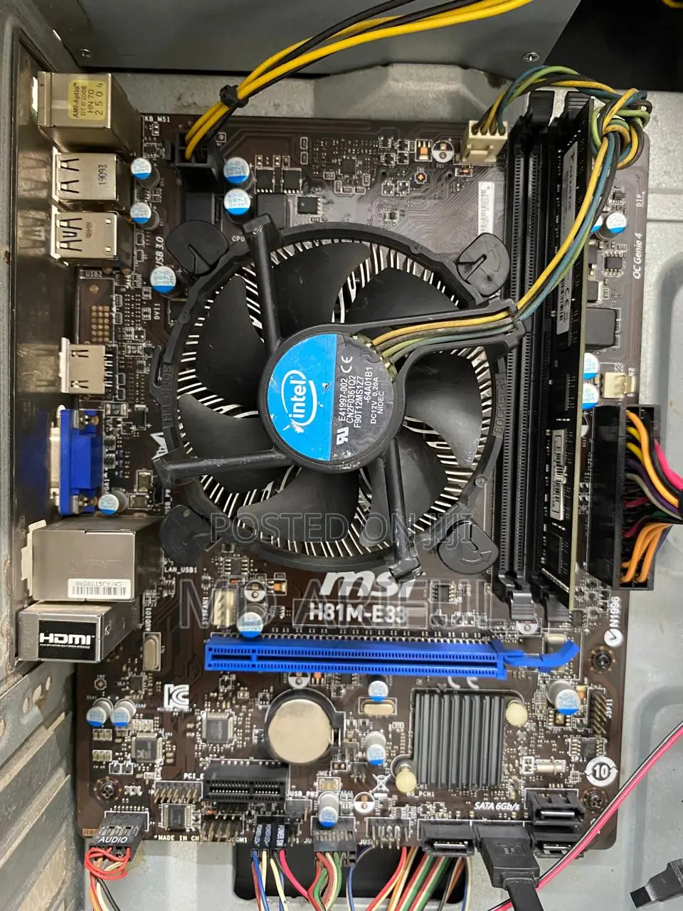 Desktop Pc Intel Core I3-4th Gen_ram 8gb_( New SSD 128)_hdmi_msi-H*81