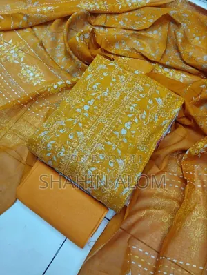 এম্ব্রডারী থ্রি-পিস