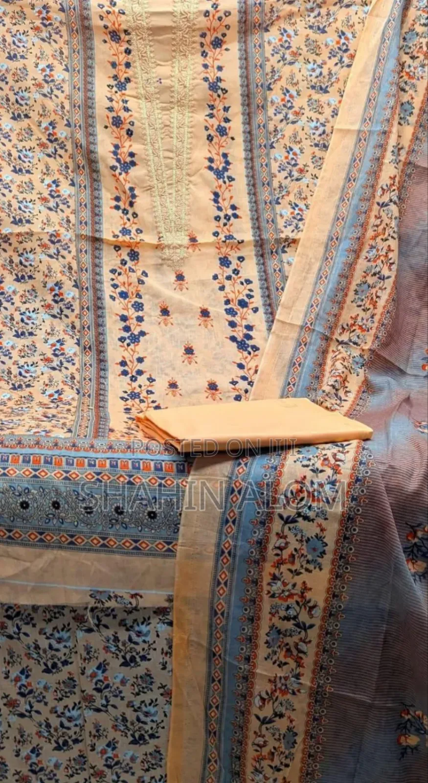 এম্ব্রডারী থ্রি-পিস