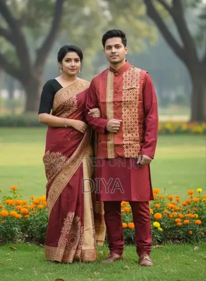 Sharee Panjabi Couple With Koti