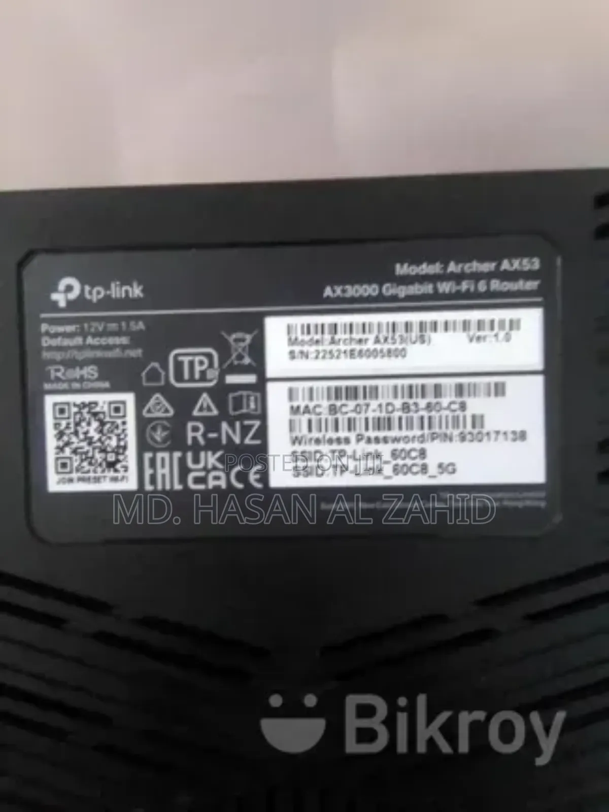 Tp-Link Archer Ax3000