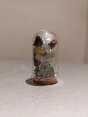 Crystals in a Glass Jar
