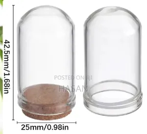 Crystals in a Glass Jar