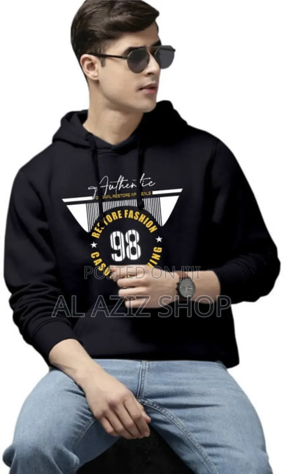 Cotton Hoodie for Men
Fabric: Phillips