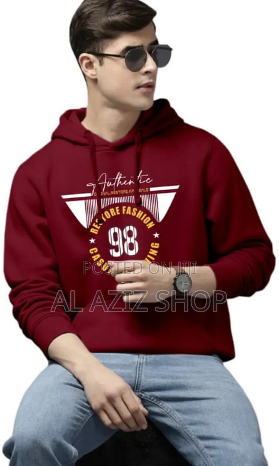 Cotton Hoodie for Men
Fabric: Phillips