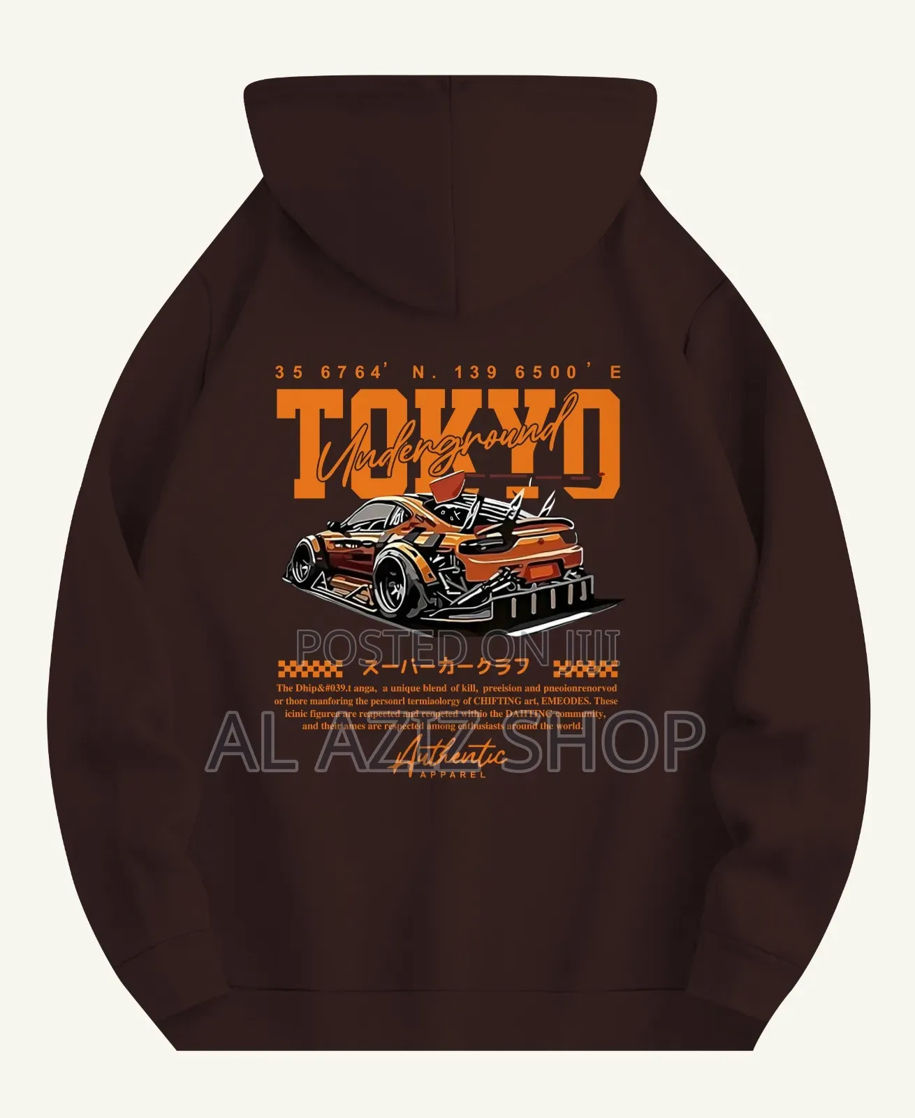 Drop Shoulder Hoodie for Men and Women