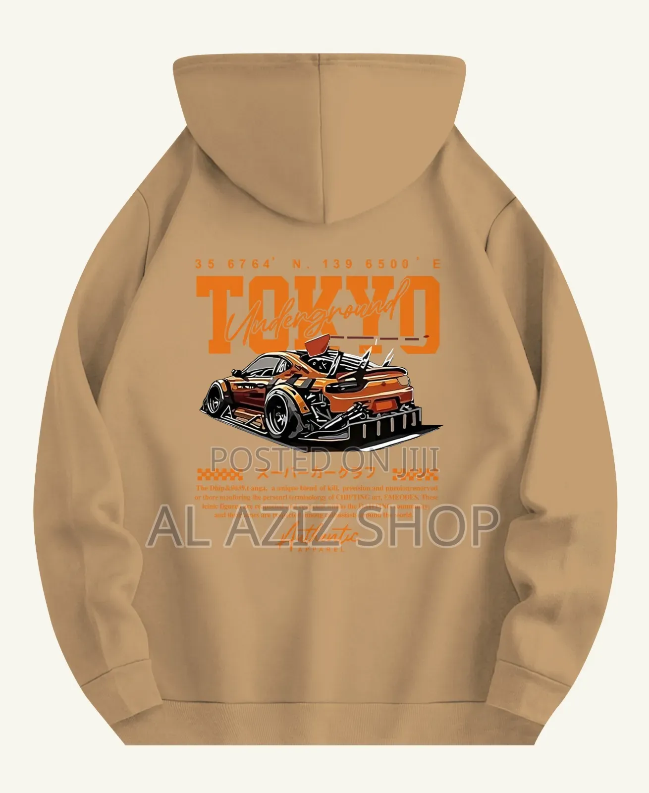 Drop Shoulder Hoodie for Men and Women