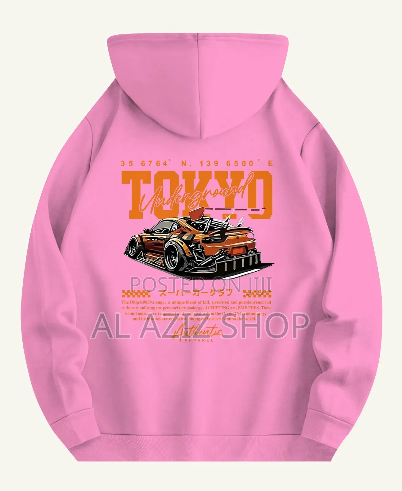 Drop Shoulder Hoodie for Men and Women