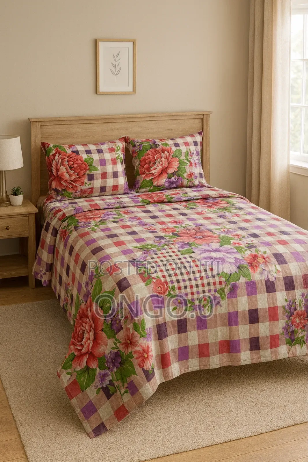 King Size Badsheet (7.5/8 Feet )