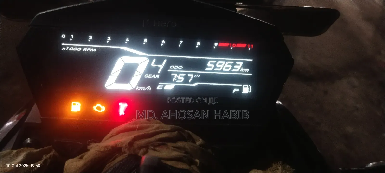 New Hero Dawn 125 2025 Black