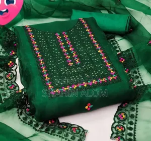 Embroidary Georjet Three Piece