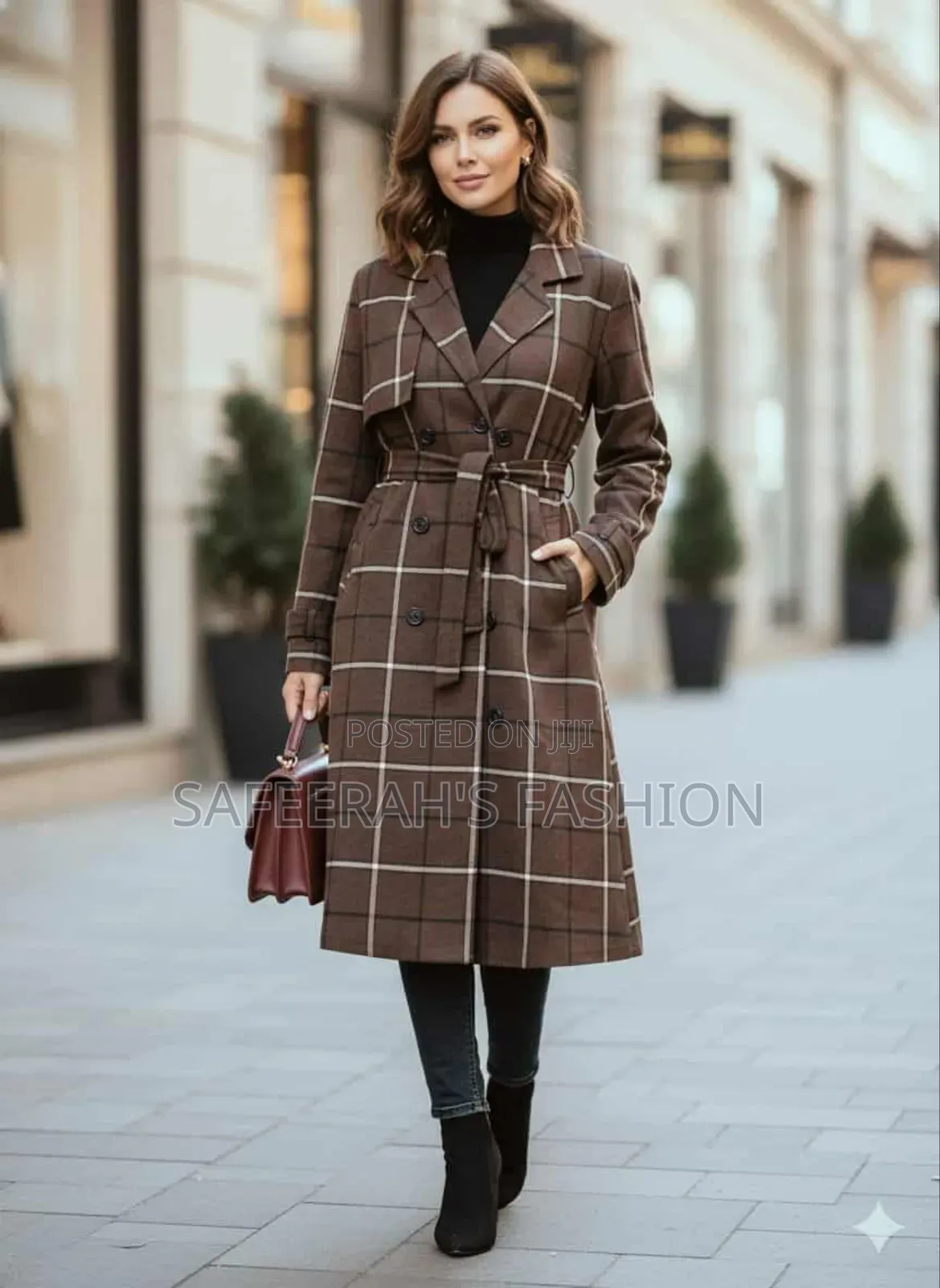 ফ্ল্যানেল কাপড়ের ওভারকোট R