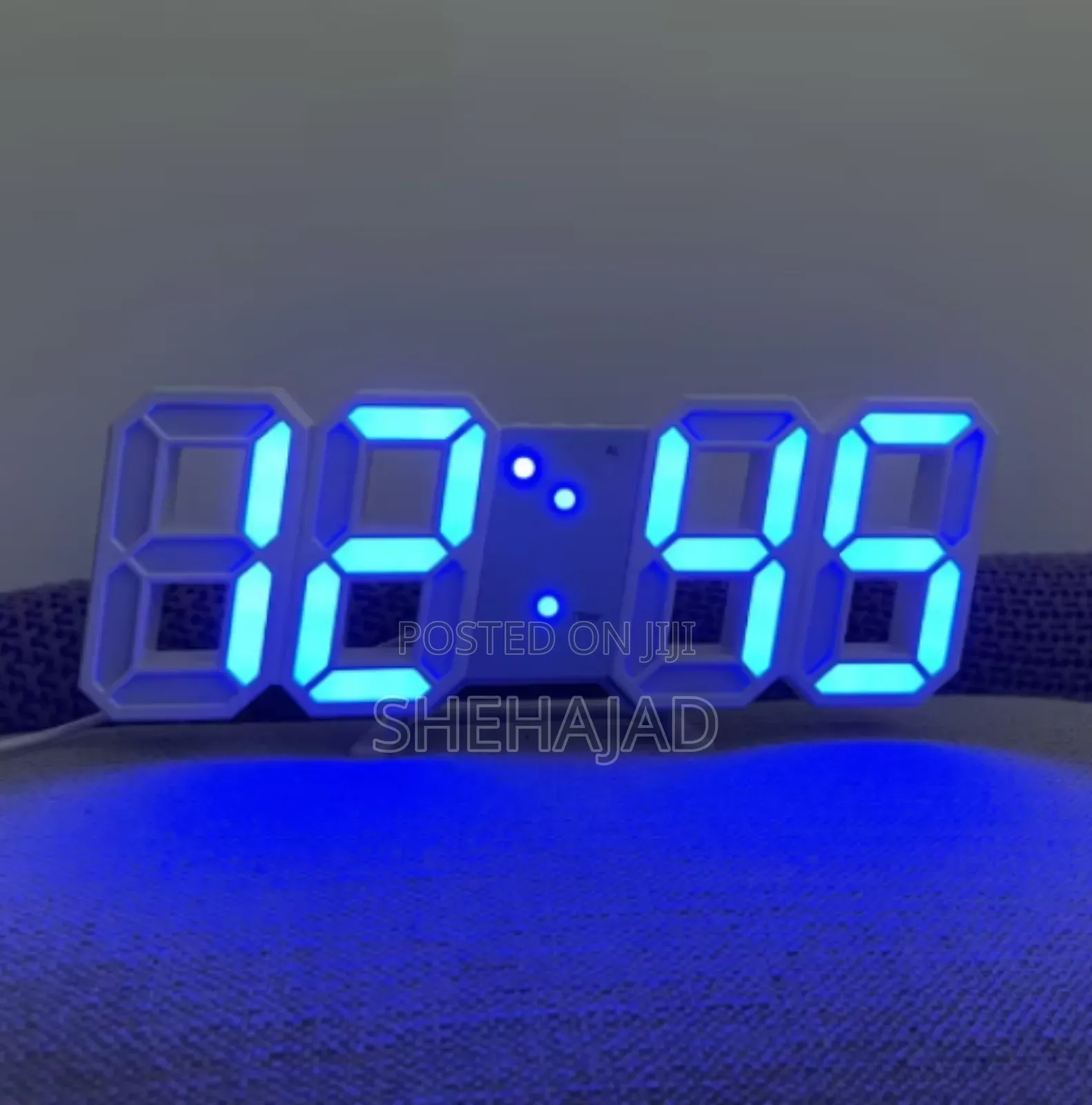 3d Led Digital Wall Clock