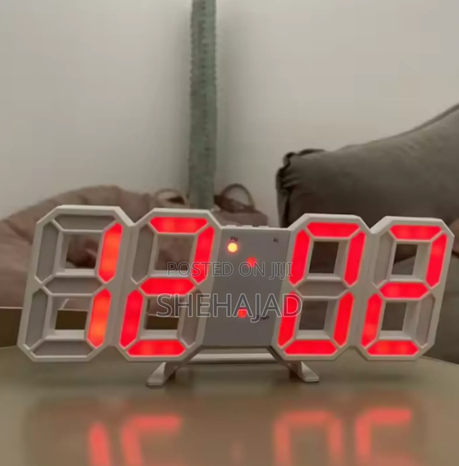 3d Led Digital Wall Clock
