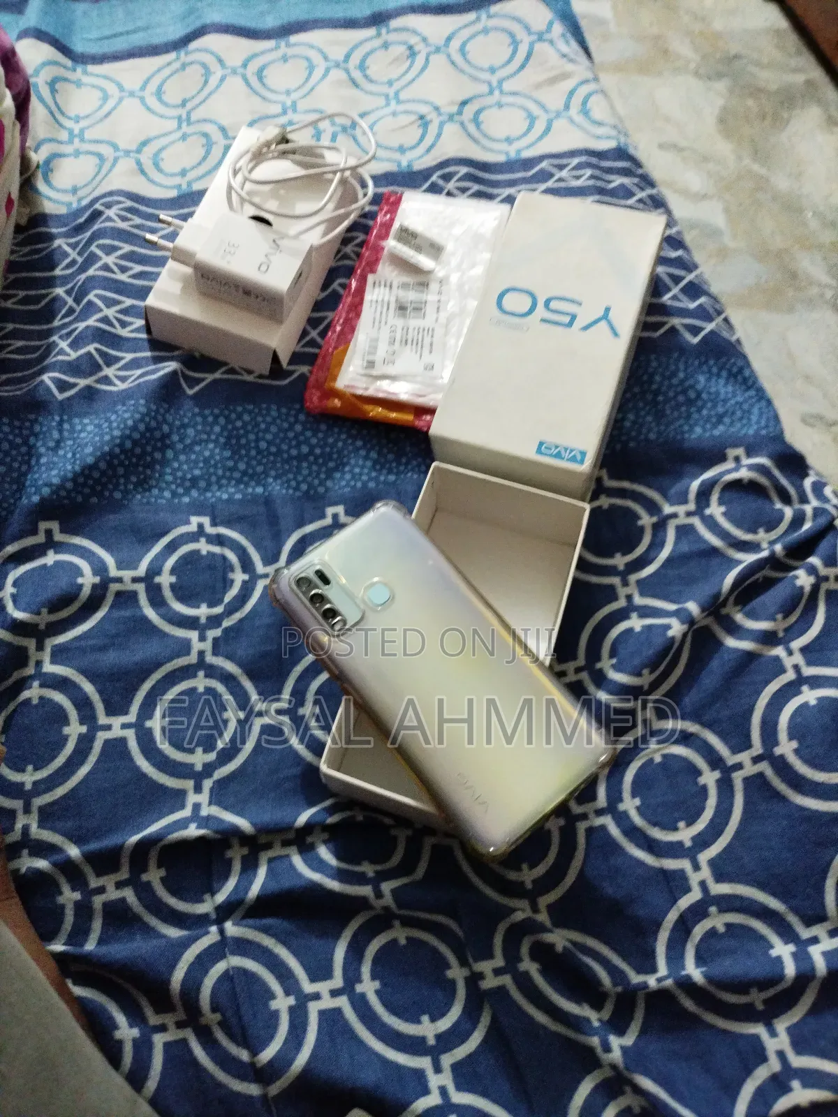 Vivo Y50 128 GB Blue