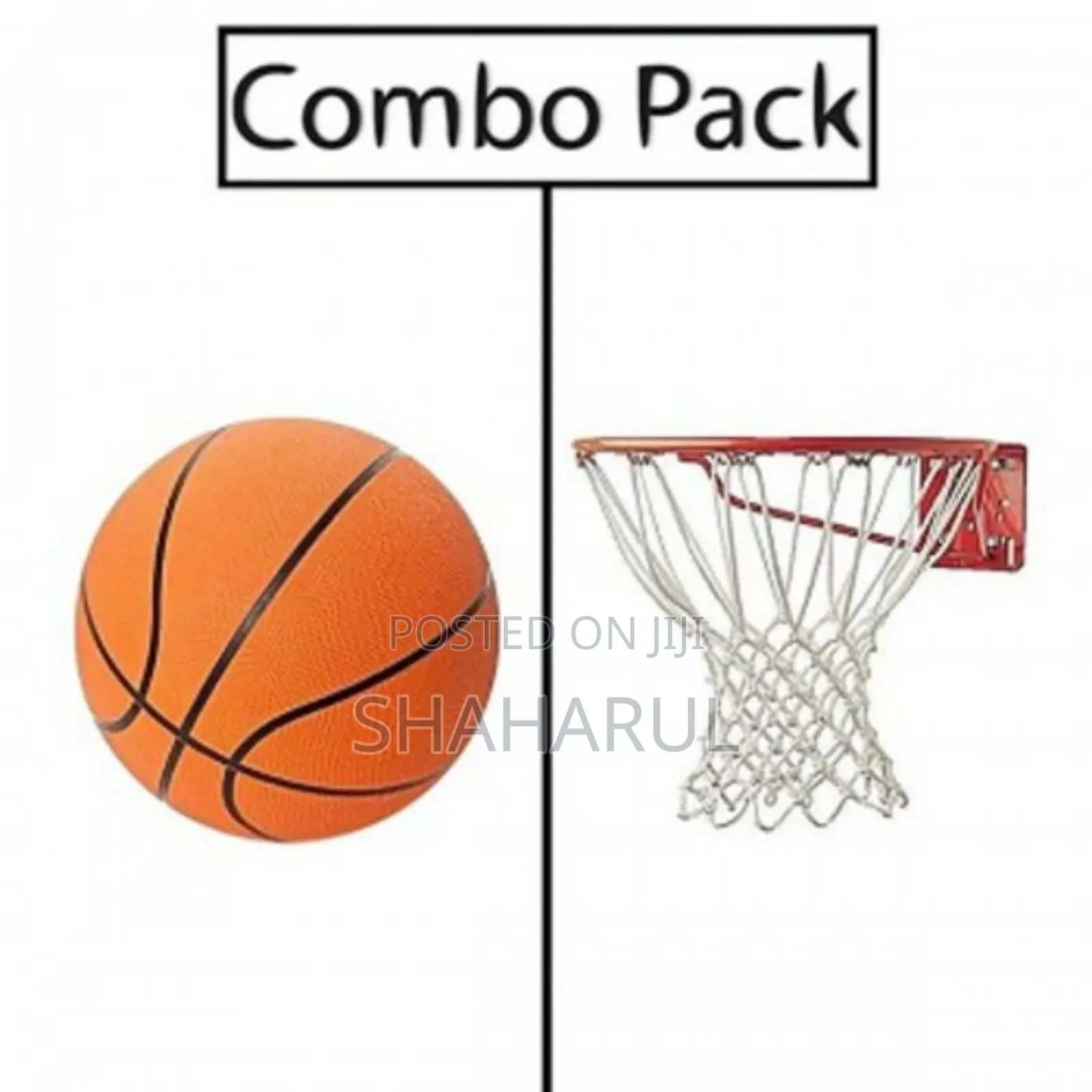 Combo of Basket Ball and Net