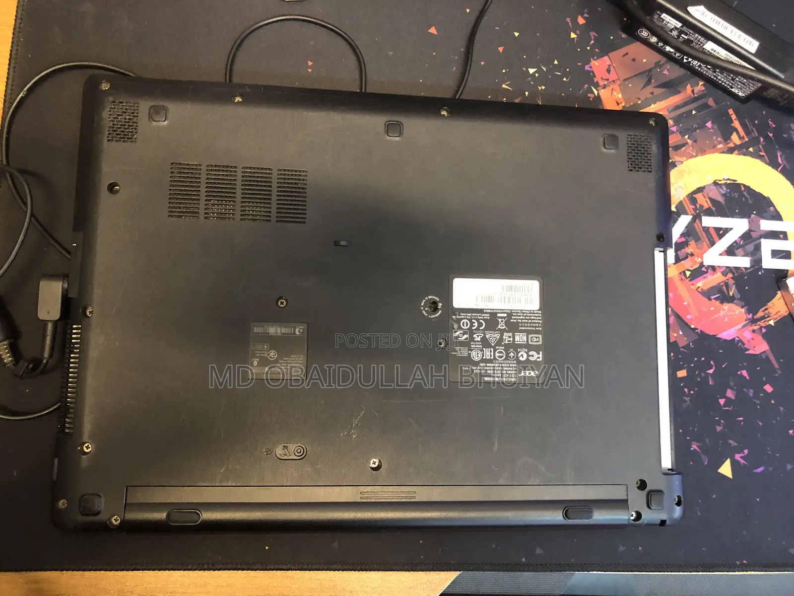 Laptop Acer Aspire 1500 8GB Intel Atom SSD 128GB