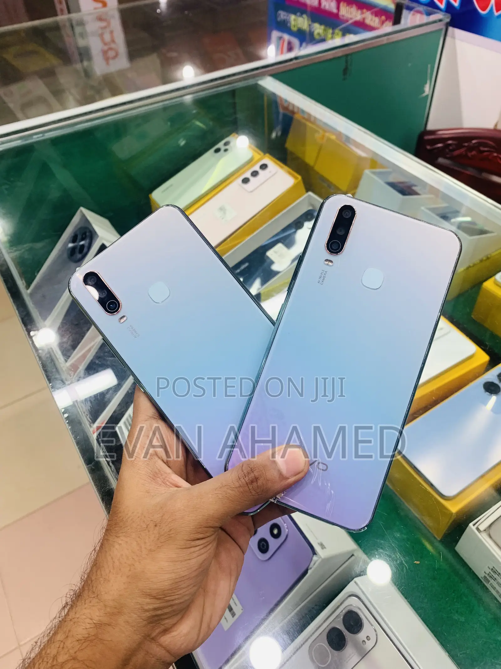 Vivo Y17 256 GB Blue