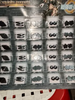 Photo - Magnetic Toys For Children, Various Shapes, Typically For Education