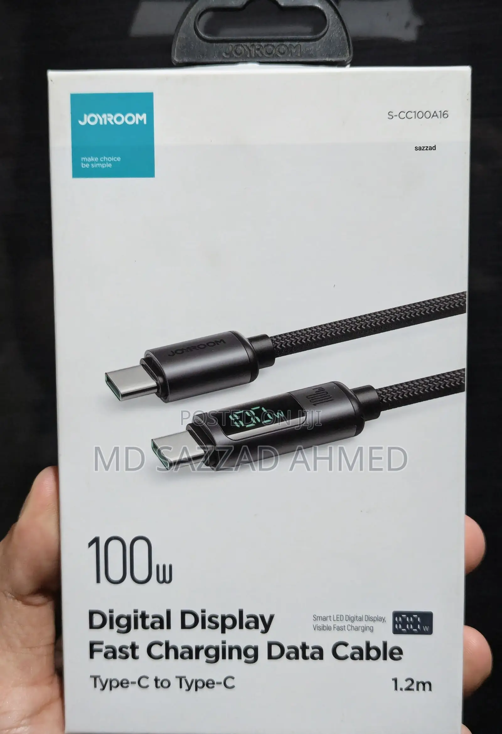 Joyroom 100 Watt Display Cable