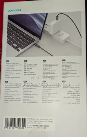 Joyroom 100 Watt Display Cable