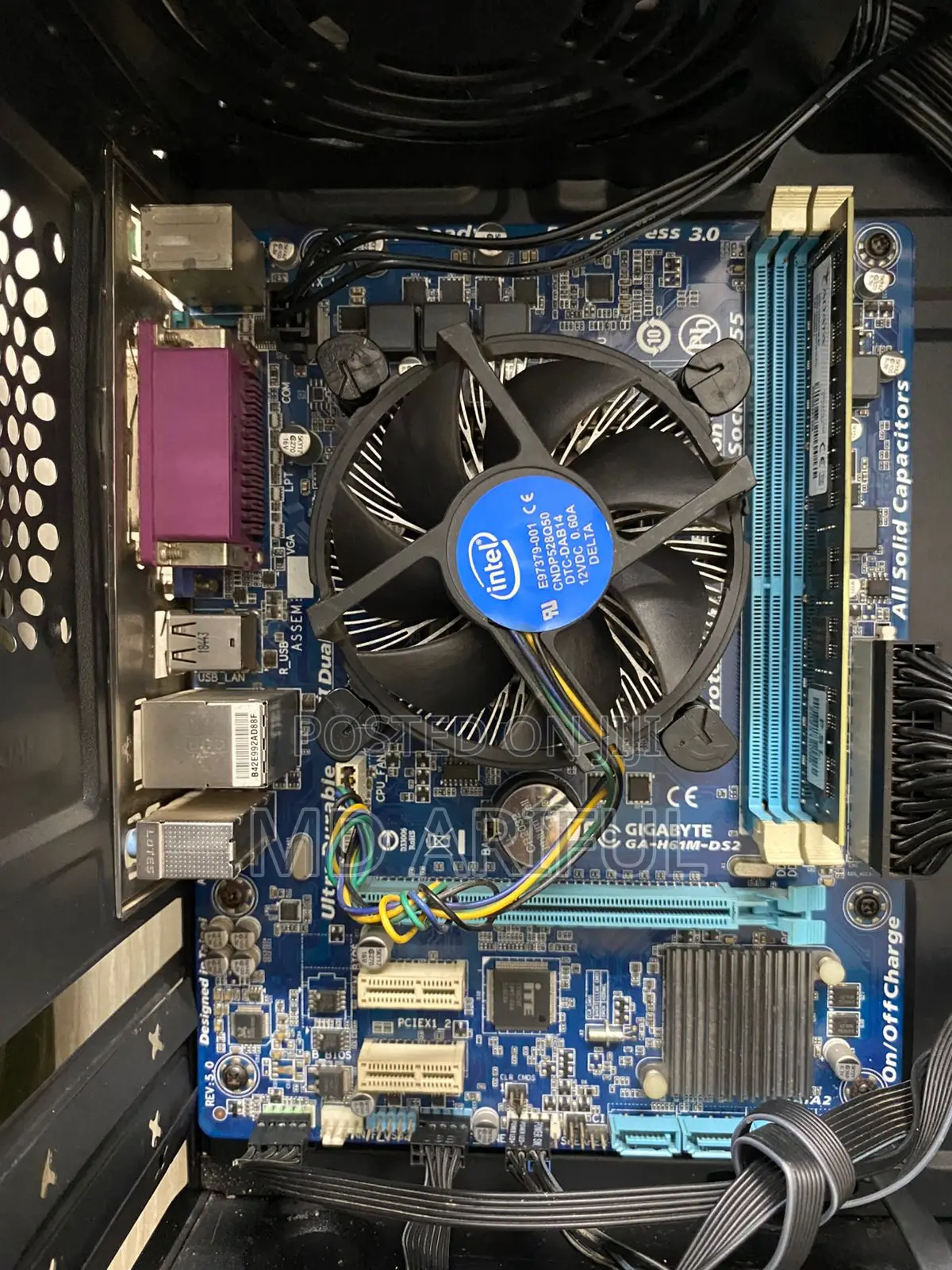 Desktop Pc Intel Core I7 ( 3rd Gen)_graphic 2gb_ssd 120gb 4gb Ram