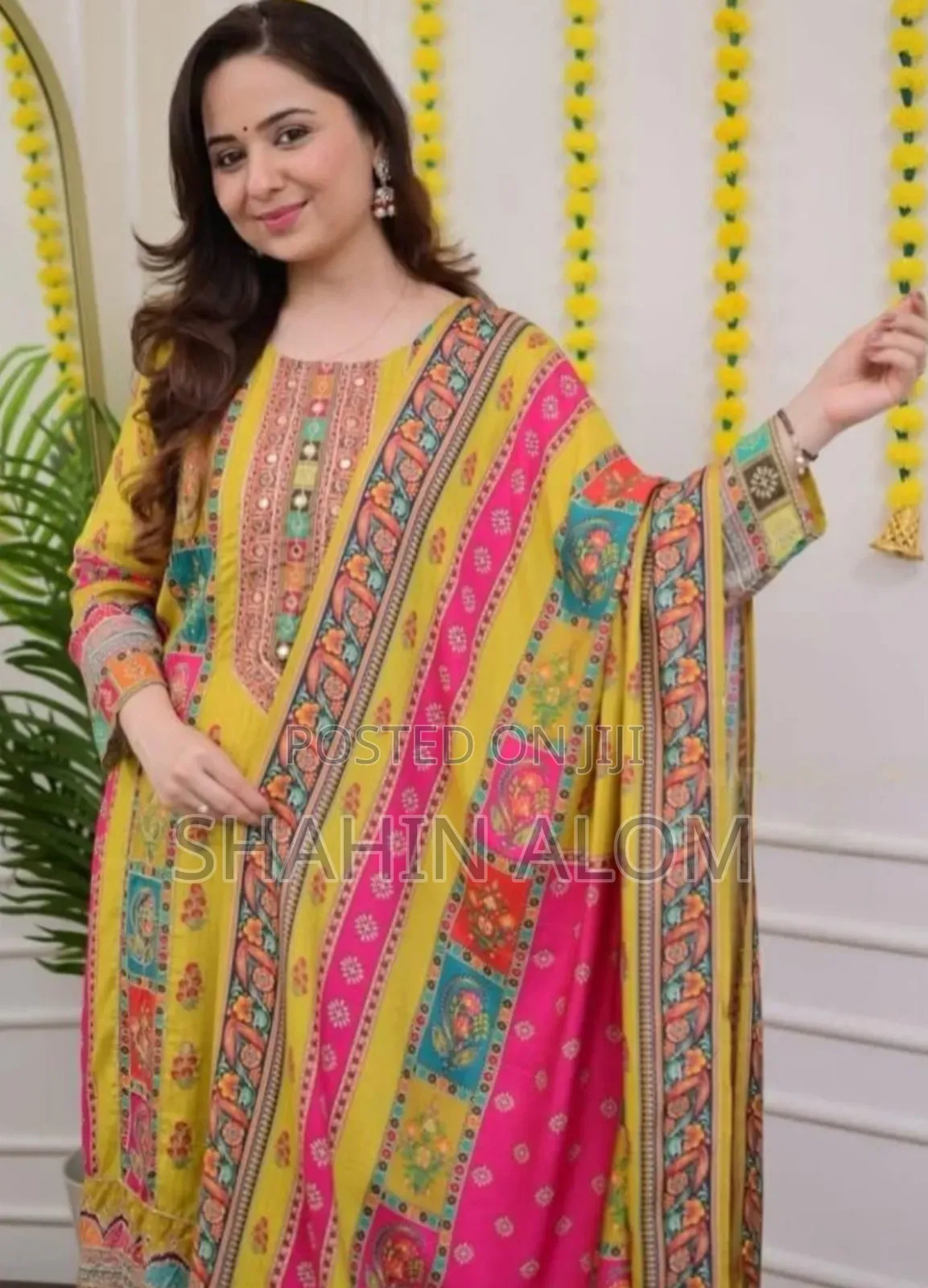 Digital Print 3pis and Hand Work