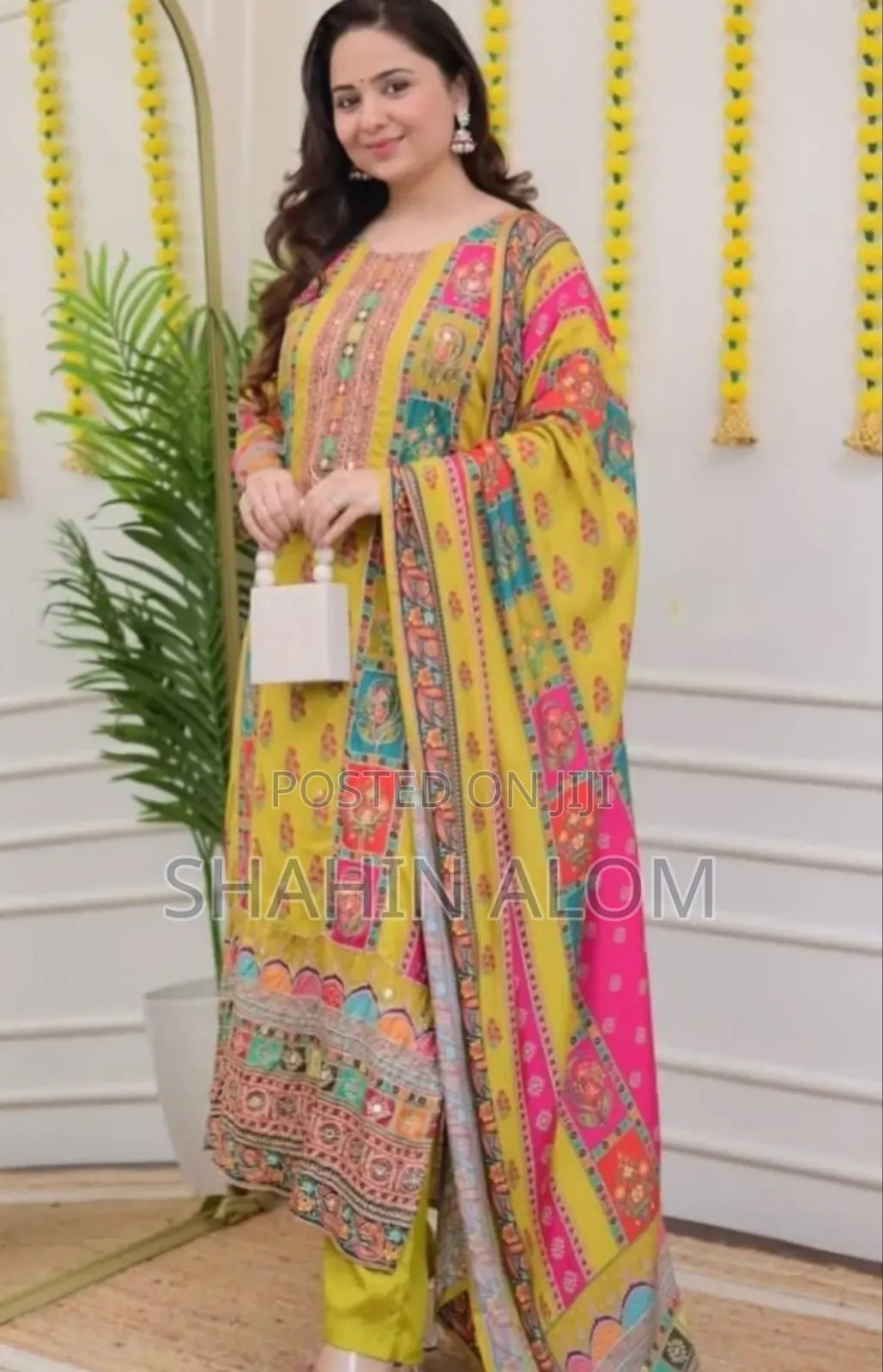 Digital Print 3pis and Hand Work