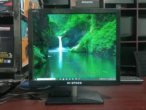 Hi Speed 17" Wide Led Monitor – Super Bright Sharp Visuals